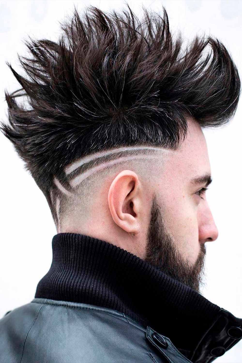 Best Faux Hawk Fade Haircuts for Men in 2022 - Fohawk Fade