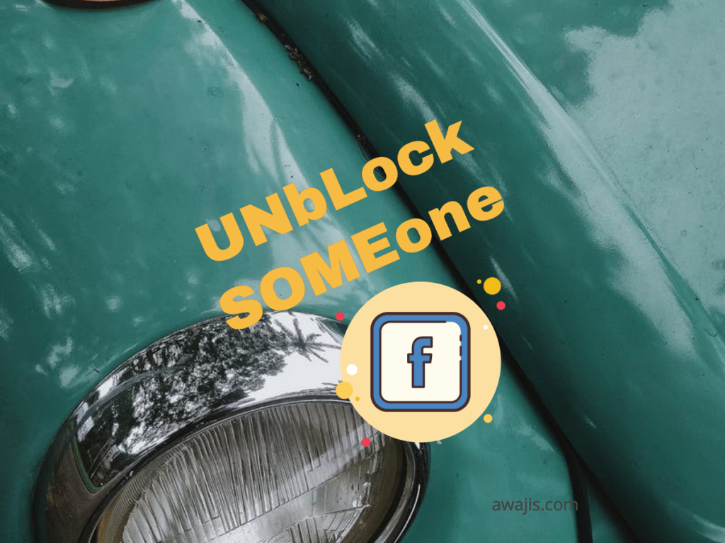 unblock someone on facebook messenger