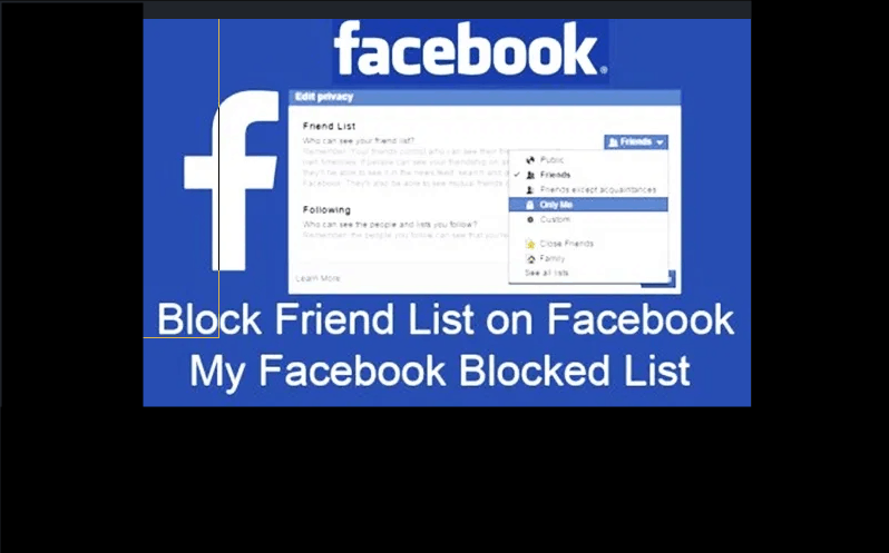 View my blocked list on Facebook 2020 How to unblock