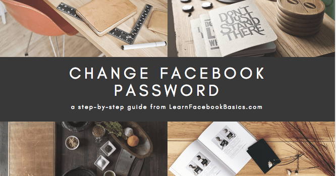 change facebook password screenshot