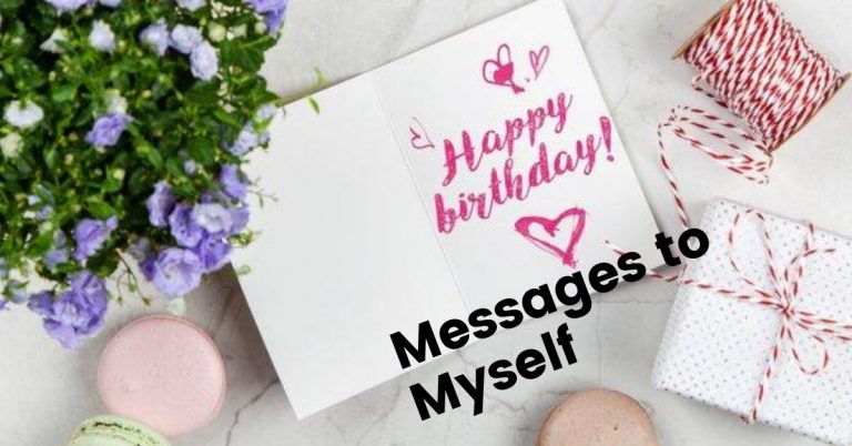 Thank You Birthday Message For Myself