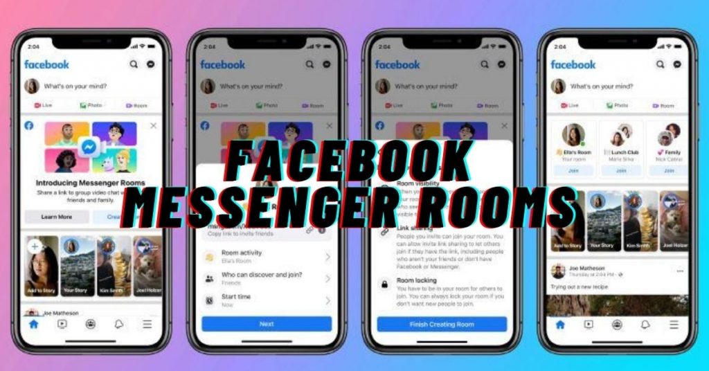 Facebook messenger rooms