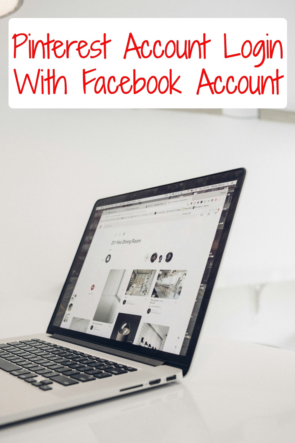 Pinterest Account Login With Facebook Account