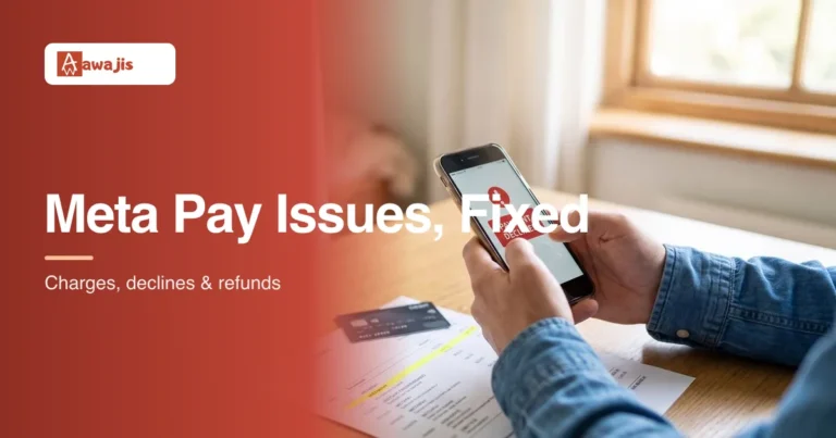 Checking a METAPAY charge on a card statement next to the Facebook app