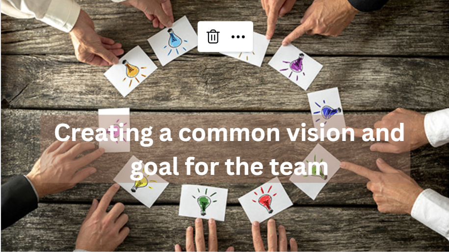 creating a common vision 