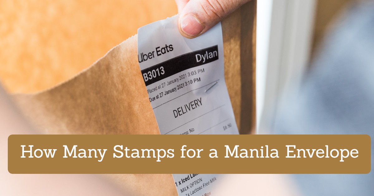 How Many Stamps for a Manila Envelope