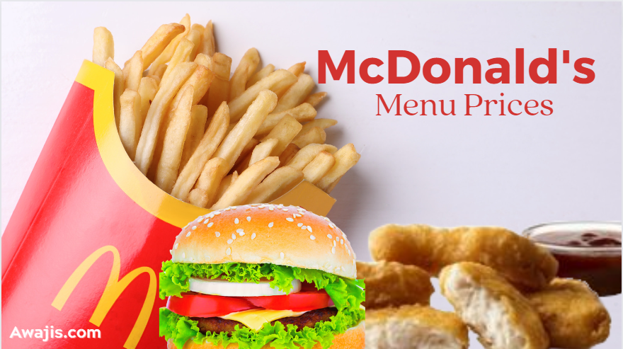 McDonald's price menu