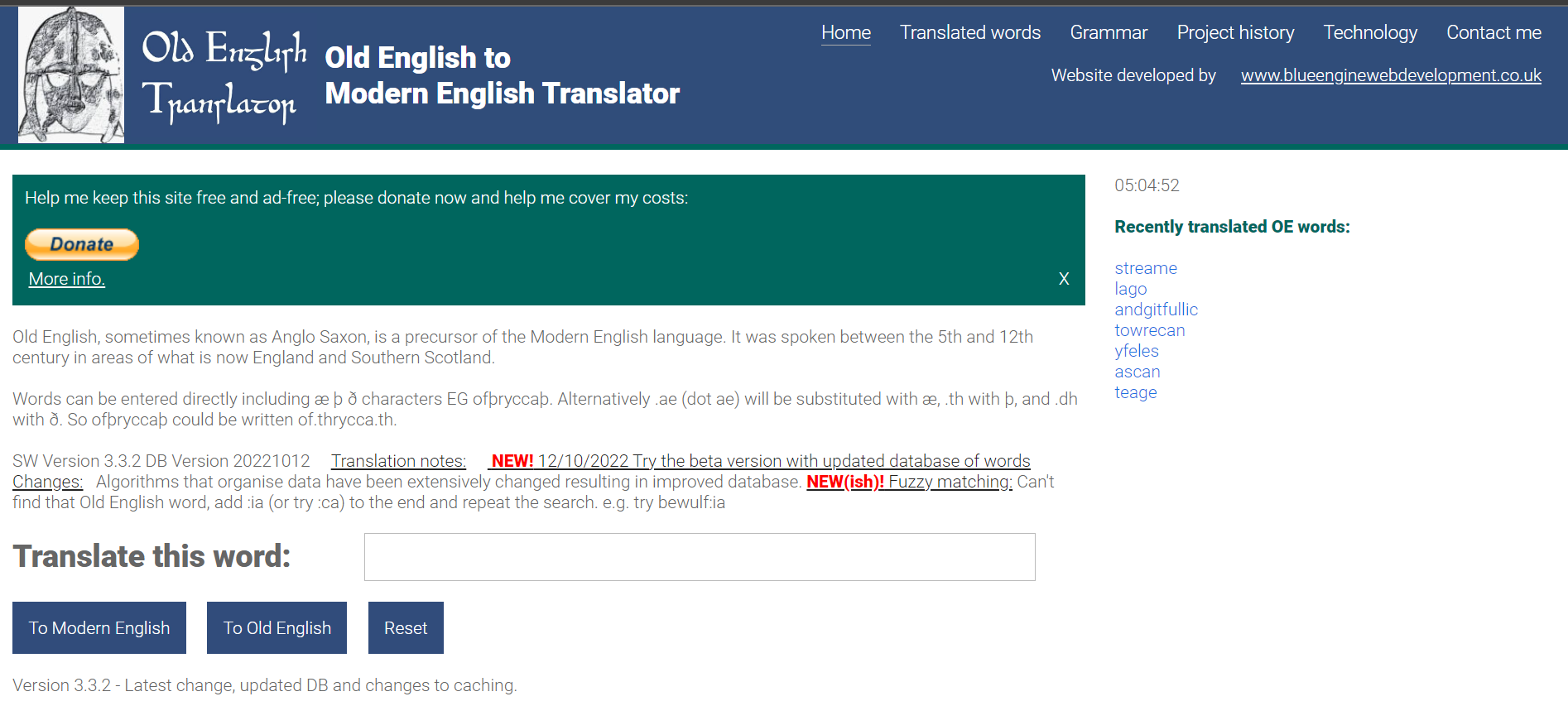 Old English Translator Websites And Tools The Top 14   Old Eng. Translator Image 