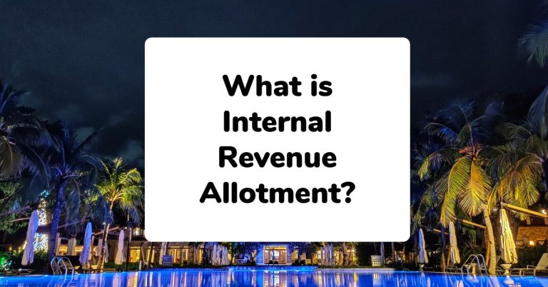 What is internal revenue allotment