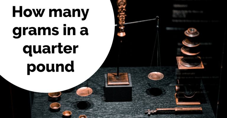 How Many Grams In A Quarter Pound lb To G Conversion Table 