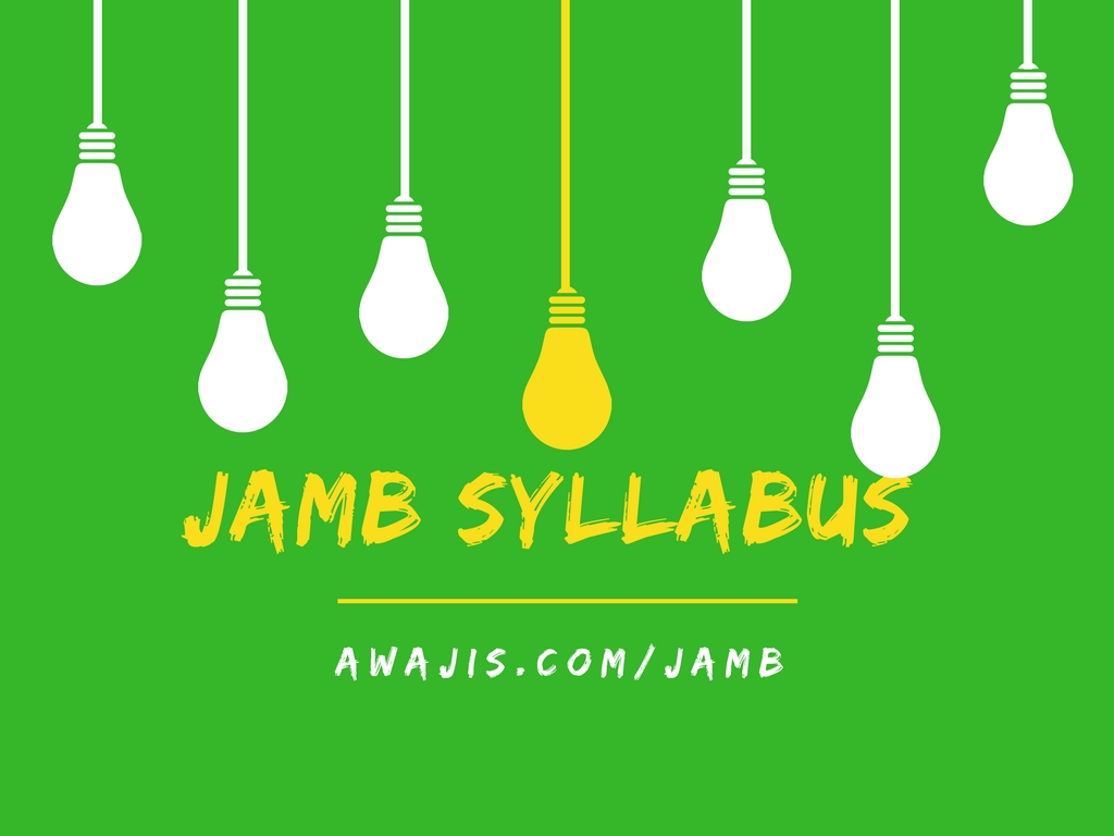 Jamb Syllabus for CRK CRS