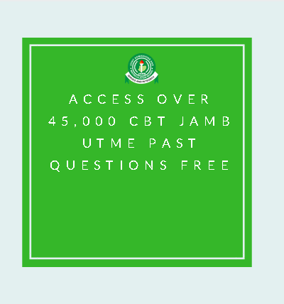 JAMB UTME CBT Past Questions