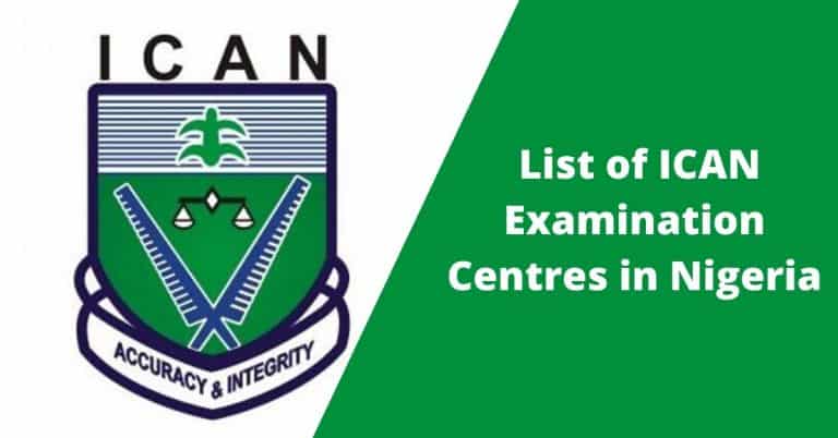 List of ICAN Examination Centres in Nigeria