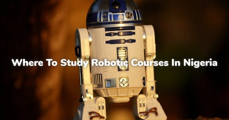 where can i study robotic in nigeria