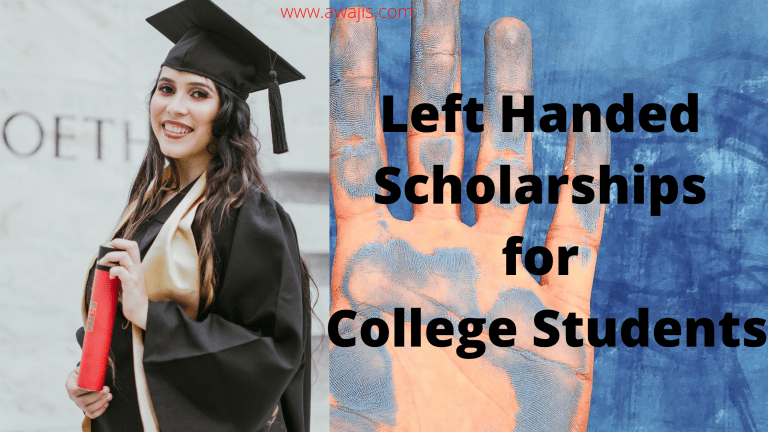 Left Handed Scholarships for College Student