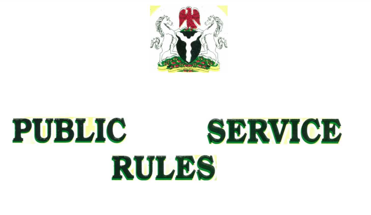 What Is Public Service Reform In Nigeria