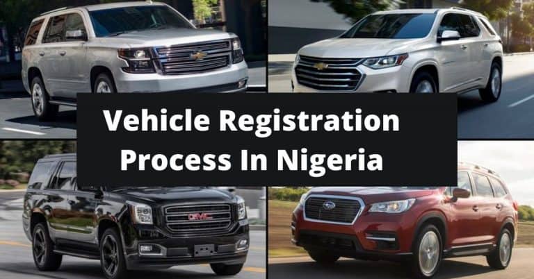 Vehicle Registration Process In Nigeria