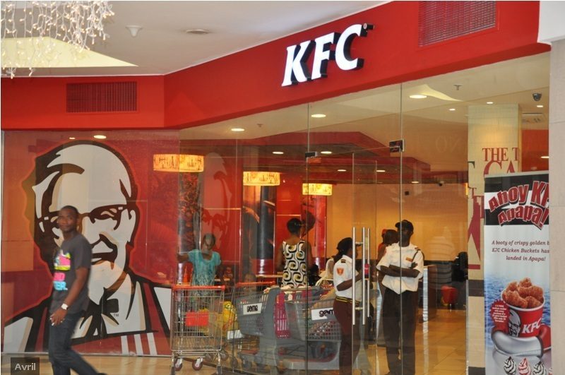 KFC Nigeria storefront