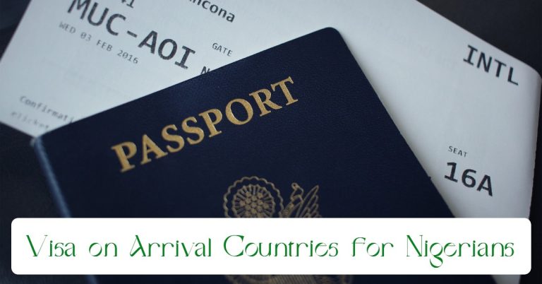 Visa on Arrival Countries for Nigerians