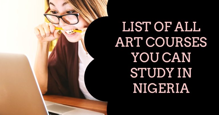 art-courses-you-can-study-in-nigeria-higher-institutions-full-list