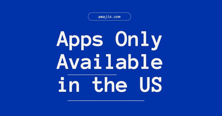 Apps Only Available In The US