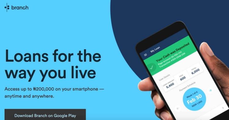 Branch loan app