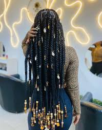 Goddess Braids with Beads and Accessories