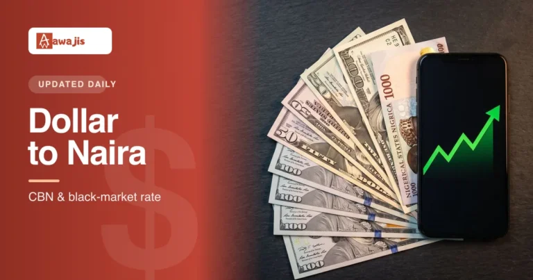 Dollar to Naira exchange rate today — CBN and black market
